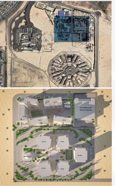 مخطط موقع المشروع